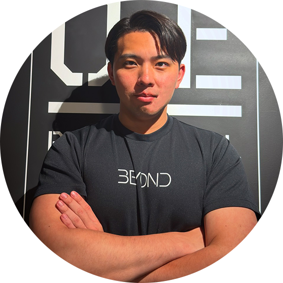 BEYOND中野店のトレーナー、三浦 勇斗